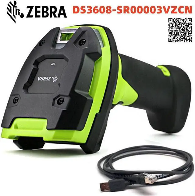 Main image of 2D QR Reader DS3608-SR00003VZCN Handheld Wired Barcode Scanner with USB Cable