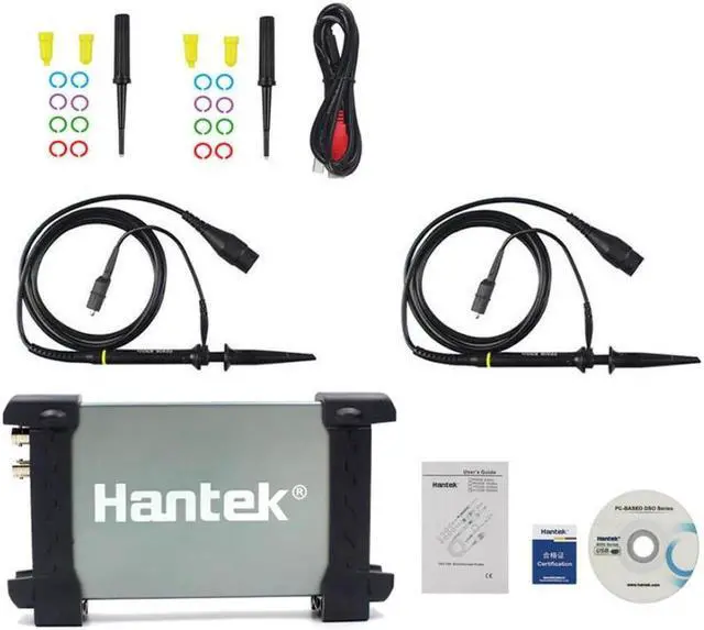 Main image of Hantek 6022BE Laptop PC USB Digital Storage Virtual Oscilloscope 2 Channels 20Mhz Handheld Portable Osciloscopio