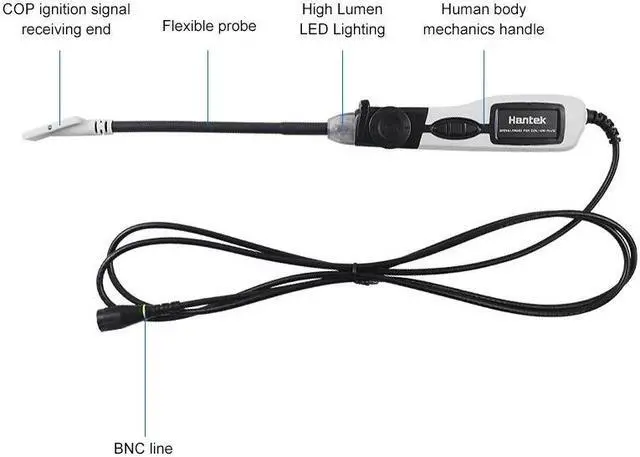 Alt view image 4 of 5 - Hantek HT25COP Independent Ignition Waveform Probe Automotive Ignition Waveform Oscilloscope Probe