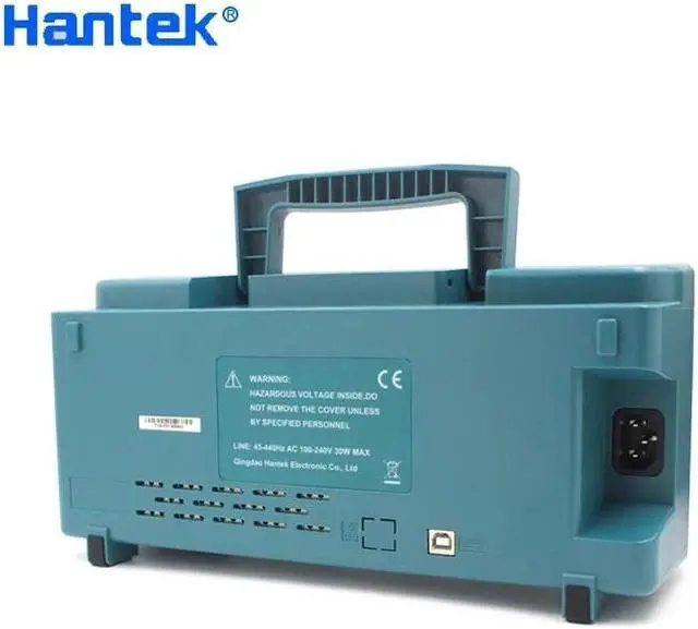 Alt view image 4 of 5 - Hantek DSO5072P Digital Oscilloscope 70mhz 1gsa/s 2ch 40k 7" tft Signal Waveform Real Time Sample Rate 7' Display WVGA 800x480