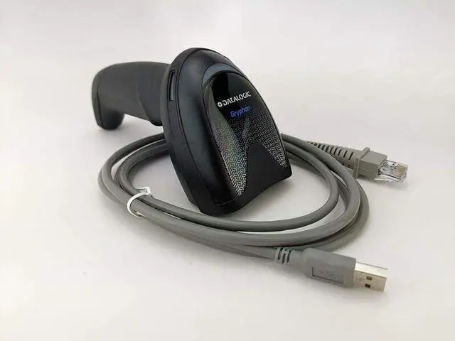 Alt view image 7 of 7 - Da,talogic Gryphon GD4590-BK-HD USB Corded Handheld Barco,de Scann,er With Cable