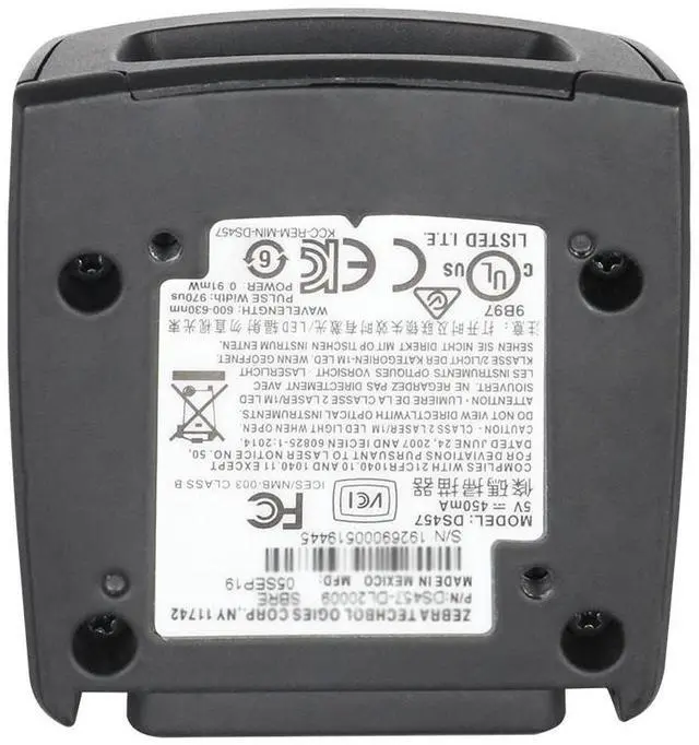 Alt view image 6 of 7 - Ze,bra DS457-DL20104ZZWW Fixed Mount 1D 2D Barco,de Scann,er QR Barco,de Reader Kit
