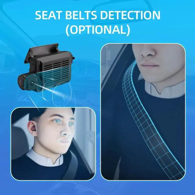 Alt view image 2 of 7 - Jimilot JC371 3CH GPS AHD Car ADAS DVR Camera Video Record Rear View Waterproof
