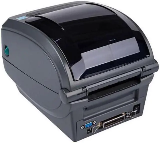 Alt view image 2 of 6 - Zebra GX430t Thermal Transfer Desktop Barcode Printer High Speed Printer 300dip USB/Serial/Parallel (GX43-102570-000)