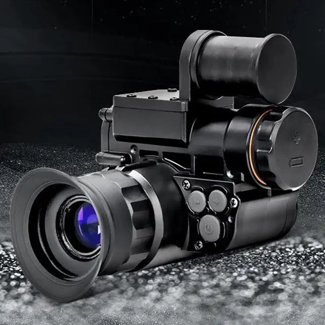 Alt view image 3 of 5 - NVG10 1920x720p Hunting Digital Range 300m WIFI Monocular Night Vision for Hunting Observation (with Mount )