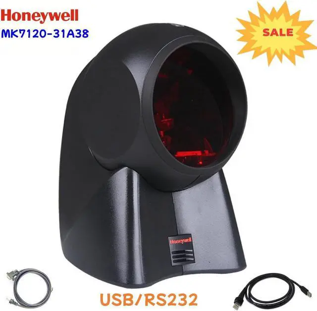 Alt view image 2 of 7 - Honeywell MK7120-31A38 MS7120 Orbit 7120 Omnidirectional Laser Barcode Scanner RS-232