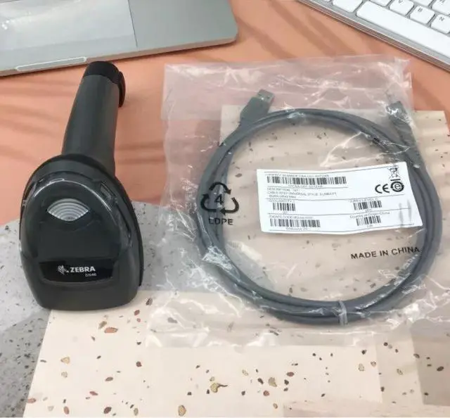 Alt view image 5 of 6 - DS4608-SR00007ZZCN 1D Barcode Scanner Corded 2D QR Code Reader with USB Cable