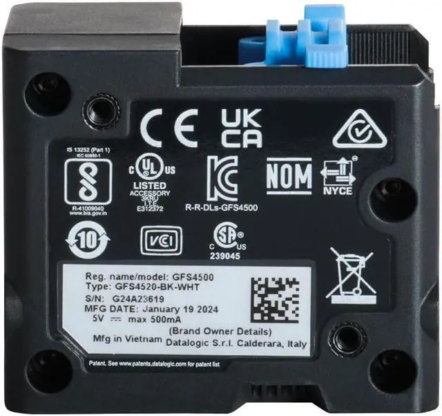 Alt view image 5 of 6 - USB Bar Code Reader Gryphon GFS4520-BK-WHT 1D/2D Fixed Modules Barcode Scanner