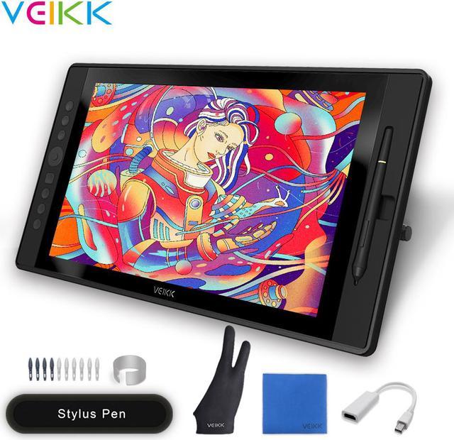 VEIKK Drawing Monitor Tablet, VK1560 Drawing Tablet with Screen