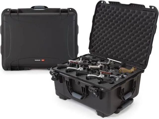 Main image of Nanuk 950 Case - foam insert for 15 individual handguns SOCOM Black