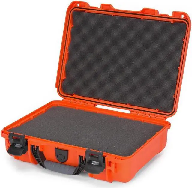 Alt view image 8 of 13 - NANUK CASES 910-1003 Orange Protective Case, 14.3"L x 11.1"W x 4.7"D