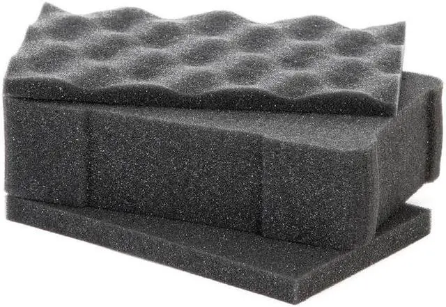 Alt view image 2 of 5 - Nanuk 3 Part Cubed Foam Inserts for 910 Case #910-FOAM