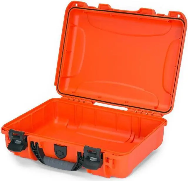 Alt view image 9 of 13 - NANUK CASES 910-1003 Orange Protective Case, 14.3"L x 11.1"W x 4.7"D
