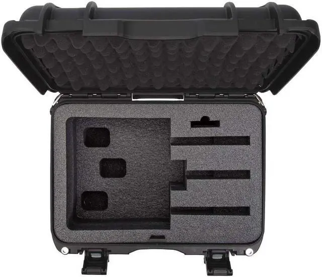 Alt view image 5 of 12 - Nanuk 918 Case with custom foam insert for 3 revolvers SOCOM Black