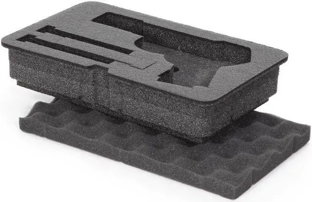 Alt view image 2 of 3 - Nanuk 909 Waterproof TSA Safe case for Glock, 1911, SIG, Ruger, and MORE 909 Pistol Foam Only