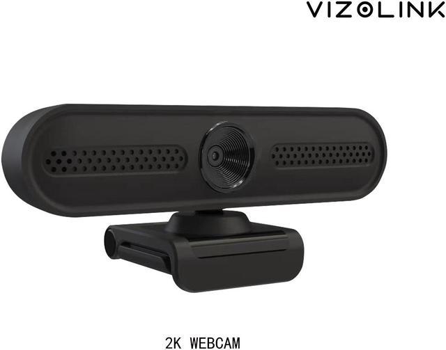 Webcam with Microphone, 2K HD Streaming USB Computer Webcam with Privacy  Cover [Plug and Play] [30fps] Video Calling and Recording for Computer  Laptop Desktop, USB Camera for PC Zoom Video/Gaming/Laptop (Black) 