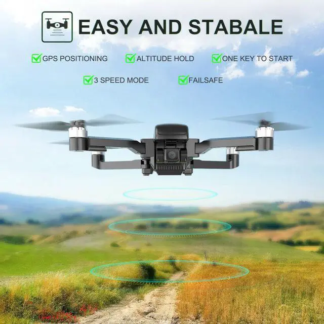 Alt view image 5 of 6 - UDI RC Drone with HD Camera 4K GPS 5G FPV Camera Drone Quadcopter Brushless U38S