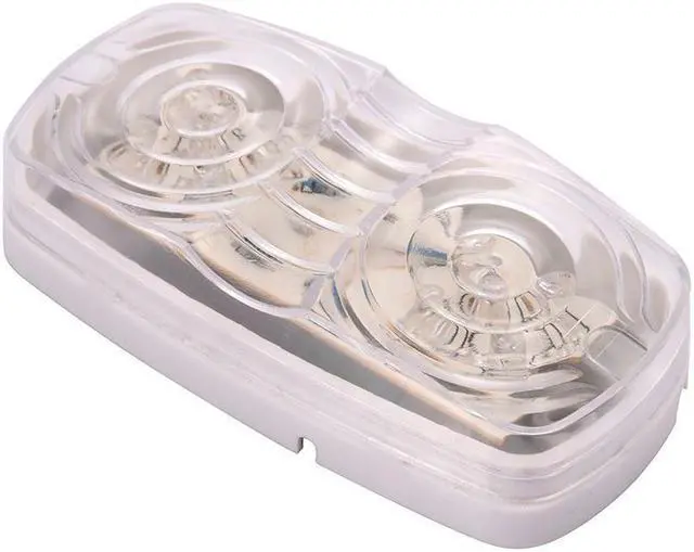 Alt view image 3 of 6 - 10PCS 4" Bullseye 10 LED Truck Trailer RV Side Marker Light 12V Clearance Amber