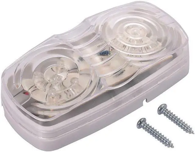 Alt view image 5 of 6 - 10PCS 4" Bullseye 10 LED Truck Trailer RV Side Marker Light 12V Clearance Amber