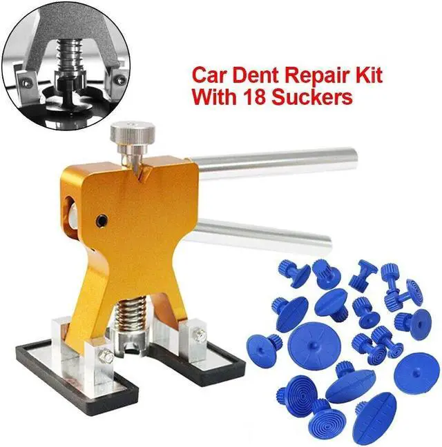 Alt view image 2 of 6 - Car Paintless Dent Repair Puller Remover Kit Lifter Dint Hail Damage Tool
