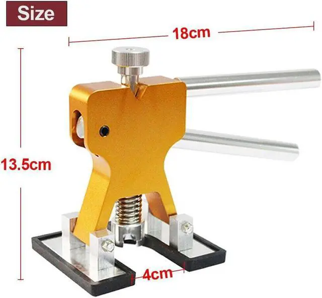 Alt view image 4 of 6 - Car Paintless Dent Repair Puller Remover Kit Lifter Dint Hail Damage Tool