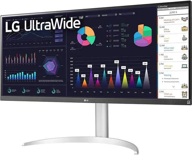 Alt view image 3 of 6 - 34WQ650-W 34" 21:9 UltraWide Full HD 2560 x 1080 100Hz IPS Monitor