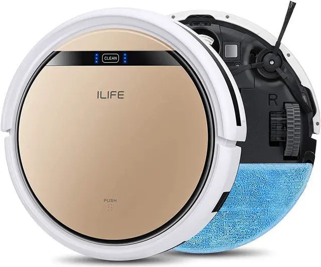 Alt view image 2 of 6 - V5s Pro 2-in-1 Robot Vacuum Cleaner and Mop Combo
