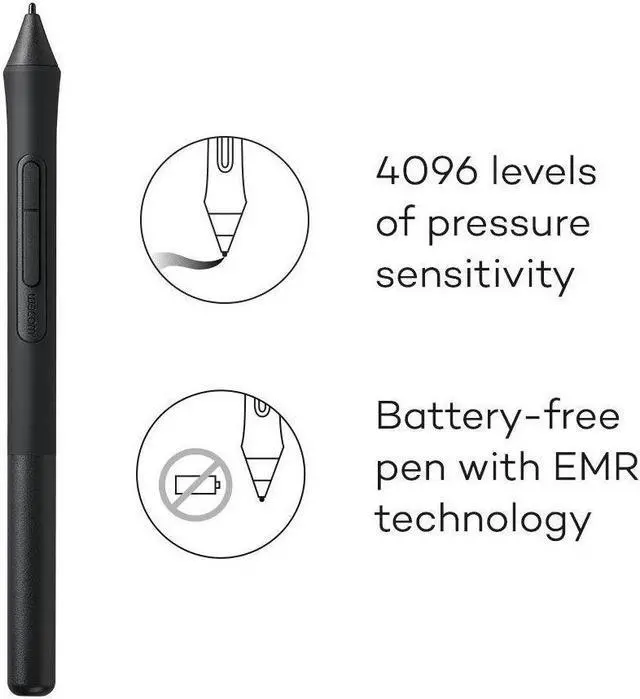 Alt view image 6 of 6 - Intuos Creve Pen Tablet for Graphics - Small, Black