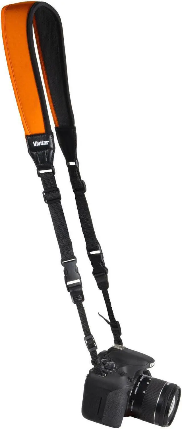 Alt view image 2 of 6 - Universal Neoprene Neck Camera Strap for DSLR, Mirrorless, Point/Shoot