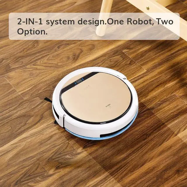 Alt view image 6 of 6 - V5s Pro 2-in-1 Robot Vacuum Cleaner and Mop Combo