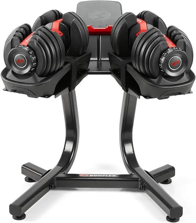 Alt view image 4 of 6 - SelectTech Dumbbell Stand with Media Rack - 100584