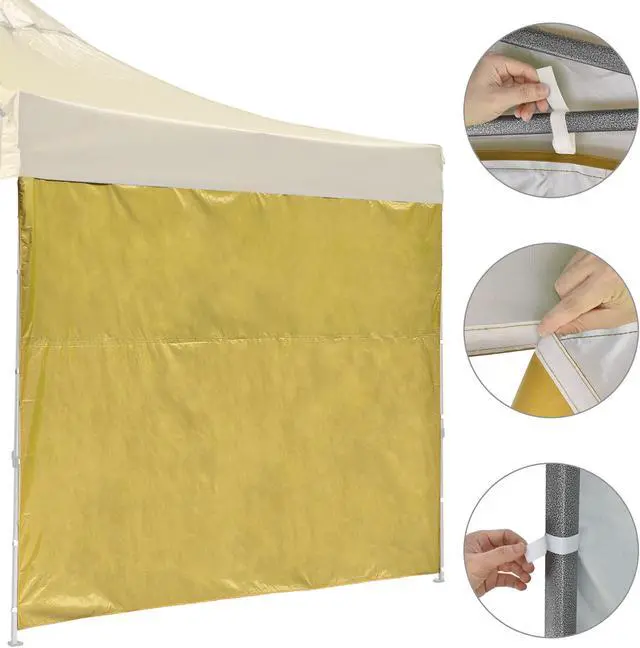 Alt view image 5 of 7 - InstaHibit Universal Sidewall UV50+ Fit 10x10 Ft Pop up Canopy 1 Piece Party