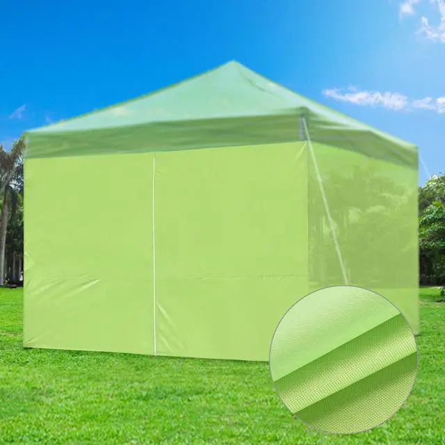 Alt view image 2 of 7 - InstaHibit Privacy Sidewall Zipper UV30+ Fits 10x10ft Canopy Yard Park 1 Piece