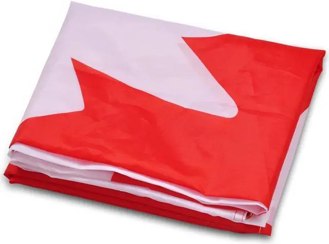 Alt view image 4 of 5 - 2pcs 3'x5' Ft Canada Flag Canadian Maple Leaf Banner Outdoor Indoor For Flagpole