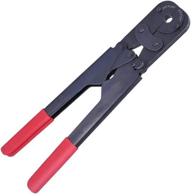 Alt view image 3 of 5 - 5in1 Pex Crimper Kit 3/8" 1/2" 5/8" 3/4" 1" Crimping Plumbing Copper Ring Tool