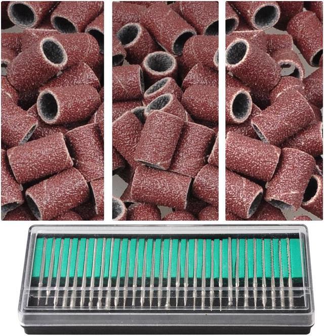 Main image of Byootique 300x Nail Drill Sanding Bands 80" 120" 180" & 30x Bits Nail Drill File Use Art