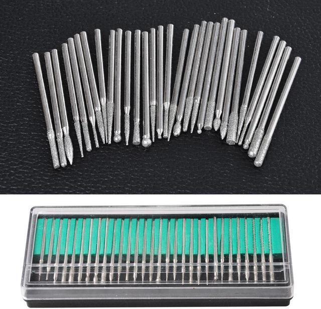 Alt view image 7 of 7 - Byootique 300x Nail Drill Sanding Bands 80" 120" 180" & 30x Bits Nail Drill File Use Art