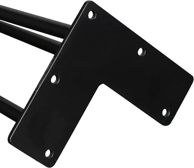 Alt view image 3 of 7 - Yescom 34" Hairpin Legs Steel Rod Heavy Duty Furniture Leg Table Coffee Table Home