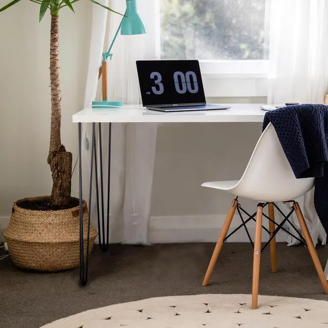 Alt view image 5 of 7 - Yescom 34" Hairpin Legs Steel Rod Heavy Duty Furniture Leg Table Coffee Table Home