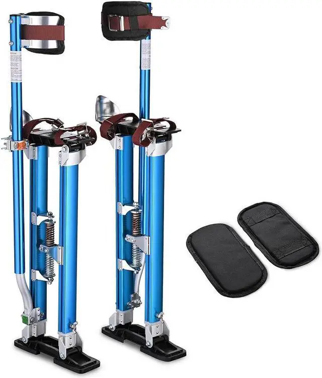 Main image of Yescom Drywall Stilts 24" - 40" Adjustable Aluminum Painting Tool for Ceiling / Sheetrock Taping Parade Costume - Blue