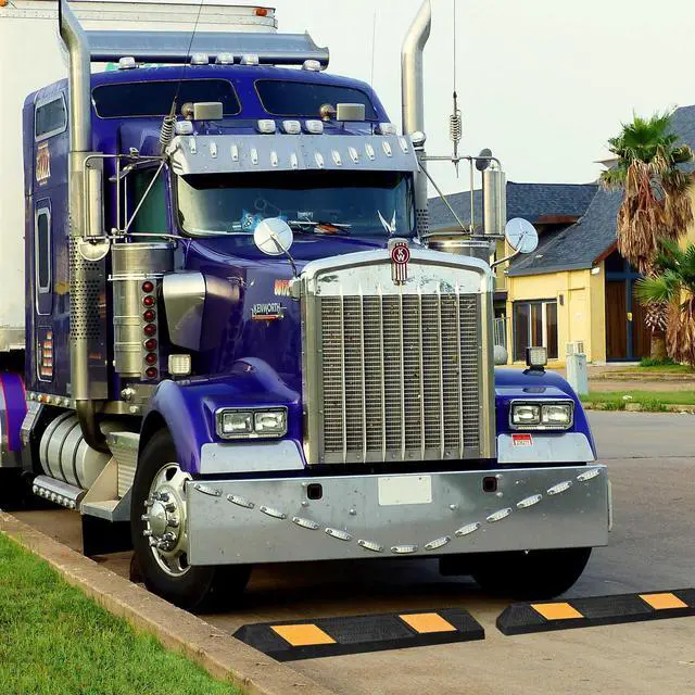 Alt view image 7 of 7 - 36" Rubber Curb Parking Block Car RV Trailer Wheel Stopper Stop Aid 2 Packs