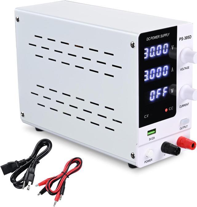 Main image of DC Power Supply Variable 30V 5A Adjustable High Precision Digital w/Power Cord