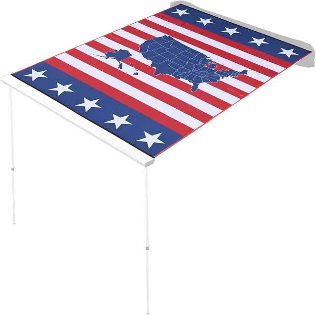 Main image of Yescom Car Side Awning Replacement 4.5x6 Ft Rooftop Tent SUV Outdoor Camping