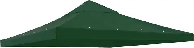 Main image of Yescom 10x10Ft Gazebo Top Replacement for beach cabanas for 1 Tier Outdoor Canopy Cover Patio Garden Yard Party Green