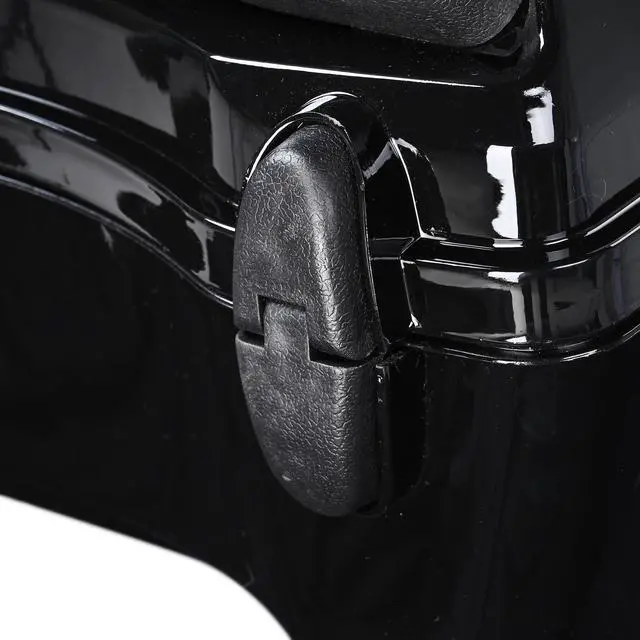 Alt view image 7 of 7 - AHR 33L Universal Motorcycle Tour Tail Box Scooter Trunk Storage w/ Lock Case