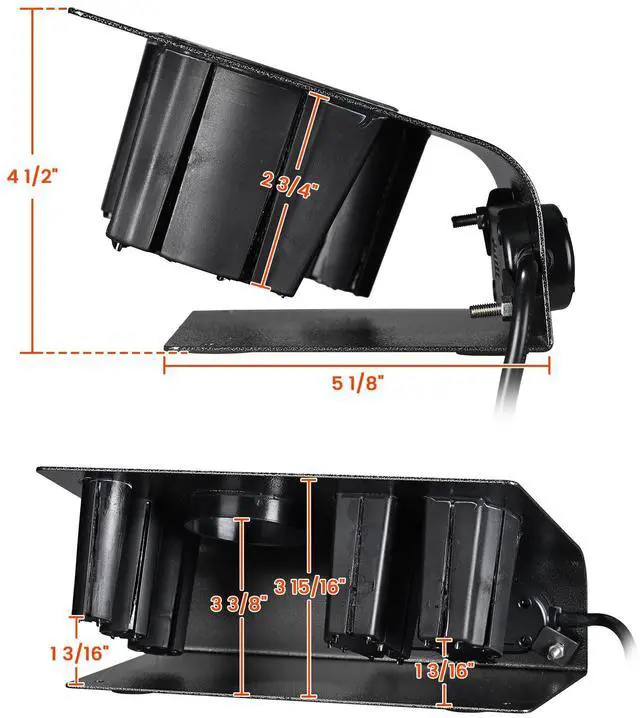 Alt view image 5 of 7 - Byootique Appliance Holder Desktop Stand Flat Iron Blow Dry Salon Hair Styling Outlet Curl