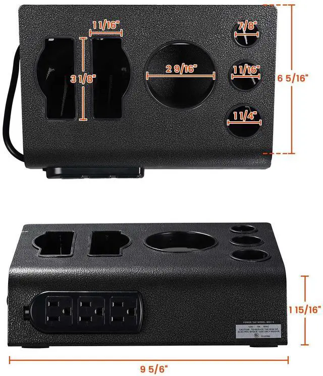 Alt view image 4 of 7 - Byootique Appliance Holder Desktop Stand Flat Iron Blow Dry Salon Hair Styling Outlet Curl