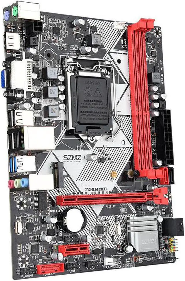 Alt view image 3 of 5 - B75-H Gaming Computer Motherboard LGA 1155 M-ATX Supports DDR3 RAM USB SATA3.0 B75 Desktop Mobo Compatible With Core Xeon E3 V1V2