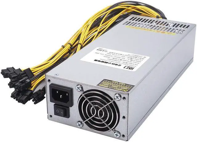Alt view image 2 of 4 - 1800W Mining Power High Power Supply Regulated Input 110V for Miner/Server/Industrial