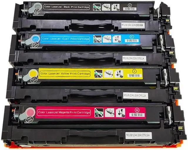 Alt view image 2 of 4 - Black Ink Cartridge 205A for HP M181fw Toner Cartridge CF530A HP205A Pro M154a/nw, Ink Cartridge for HP Color Laser Jet Pro MFP M180/180n/M